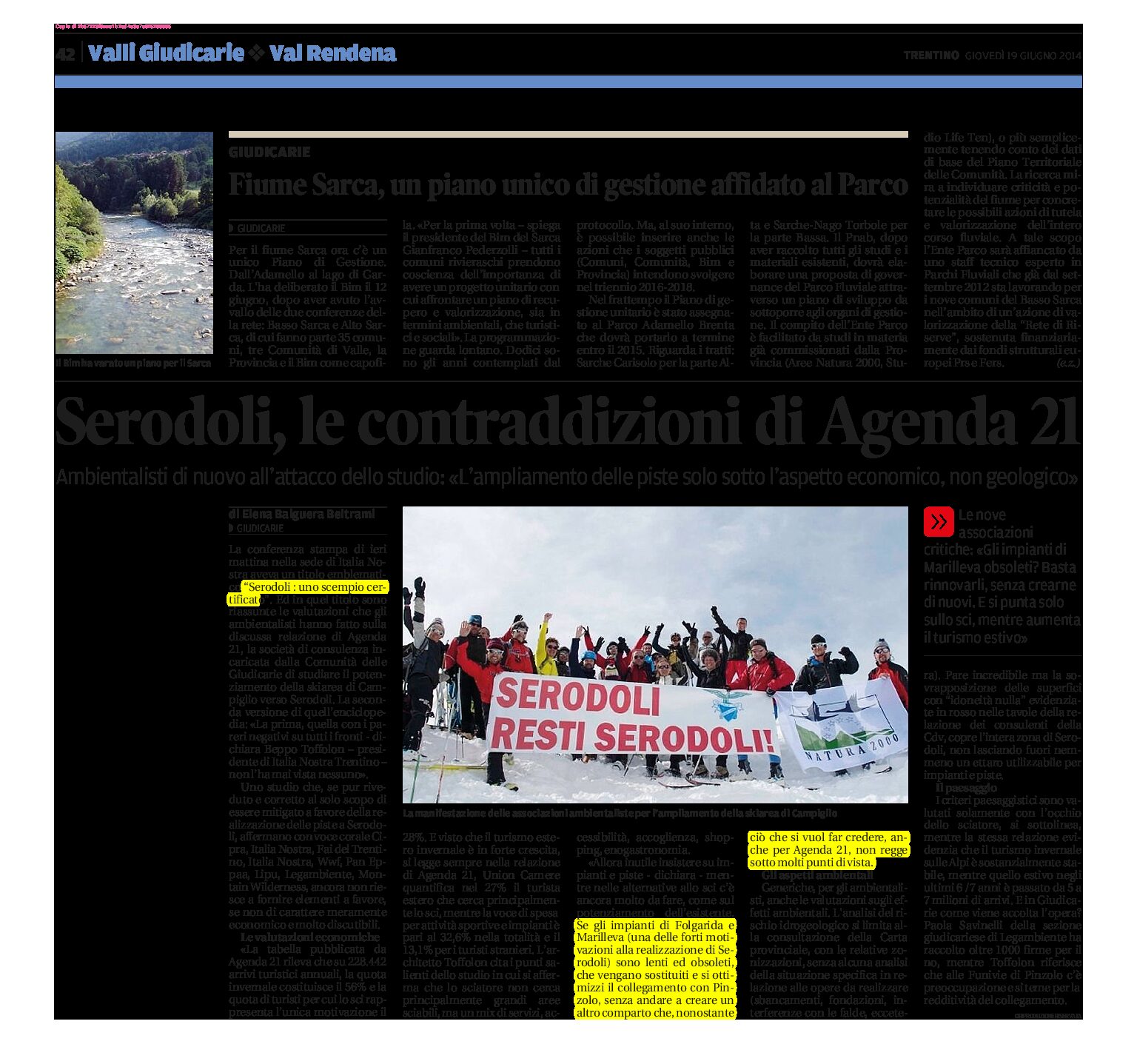 Serodoli: le contraddizioni di Agenda 21. Per Italia Nostra “uno scempio certificato”