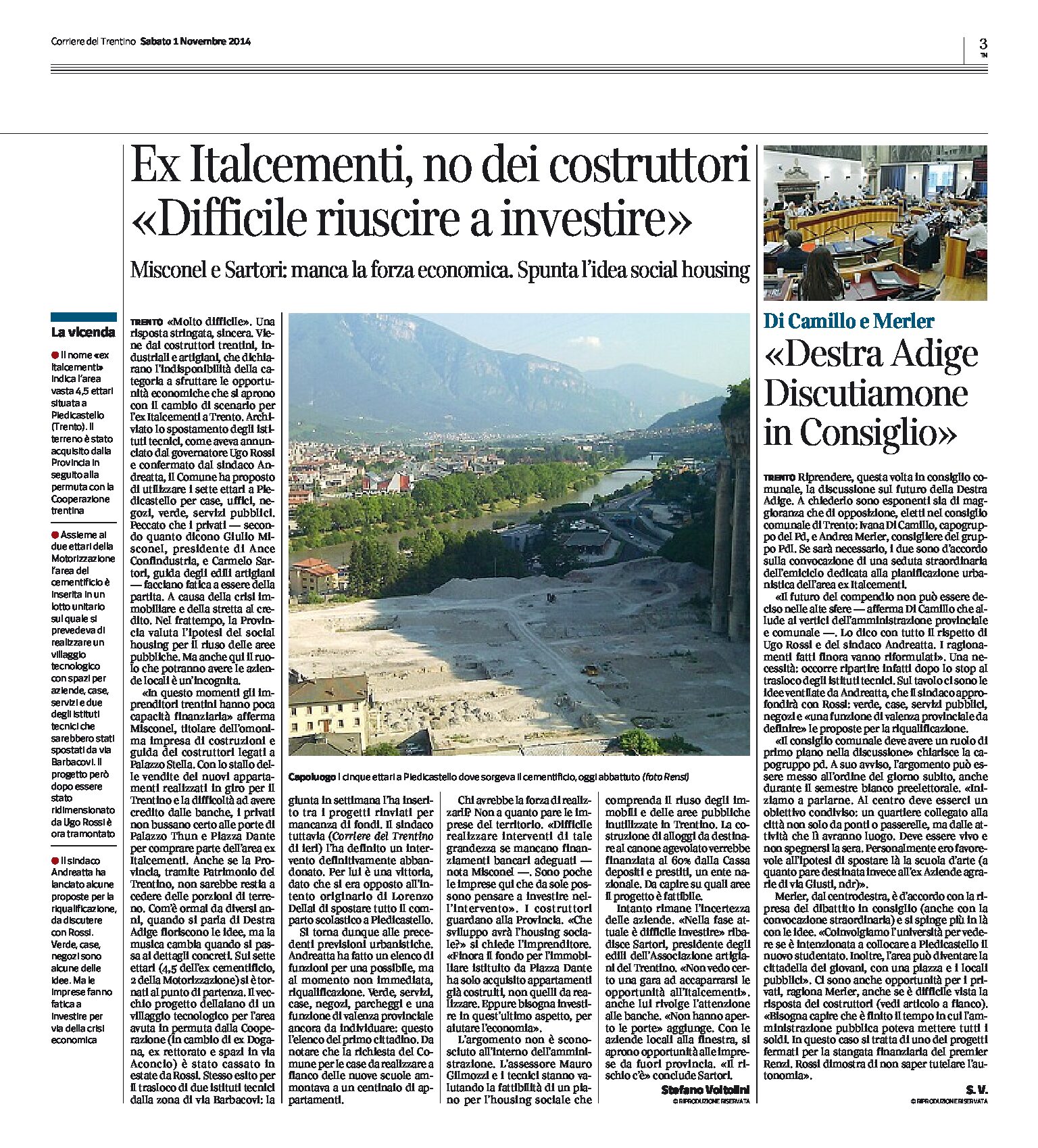 Trento: ex Italcementi, no dei costruttori. Spunta l’idea social housing