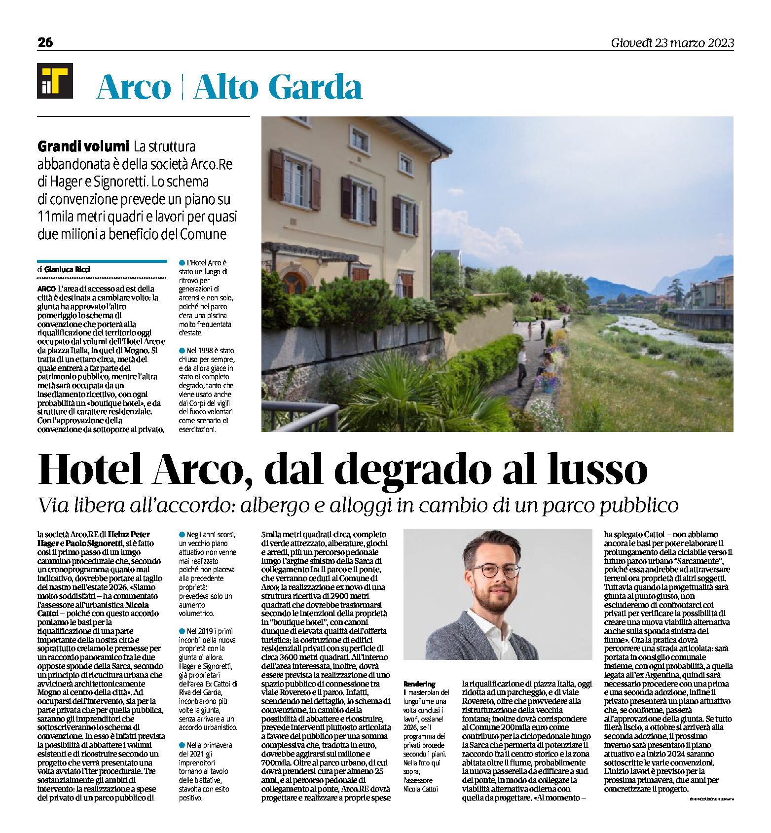 Hotel Arco: dal degrado al lusso
