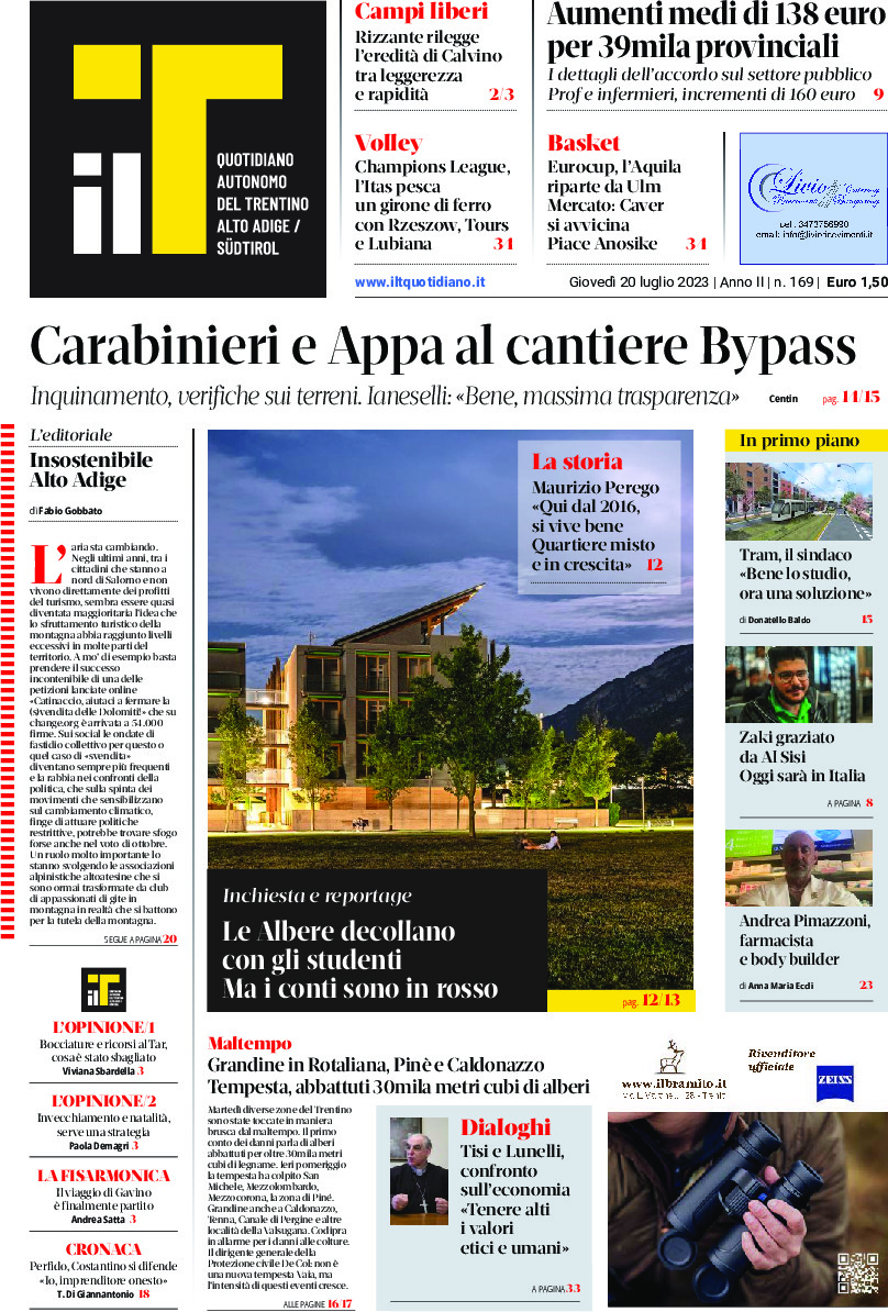 L’editoriale: Turismo e scempi, insostenibile Alto Adige