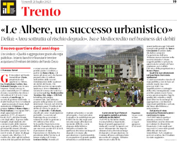 Trento, Le Albere: il nuovo quartiere 10 anni dopo