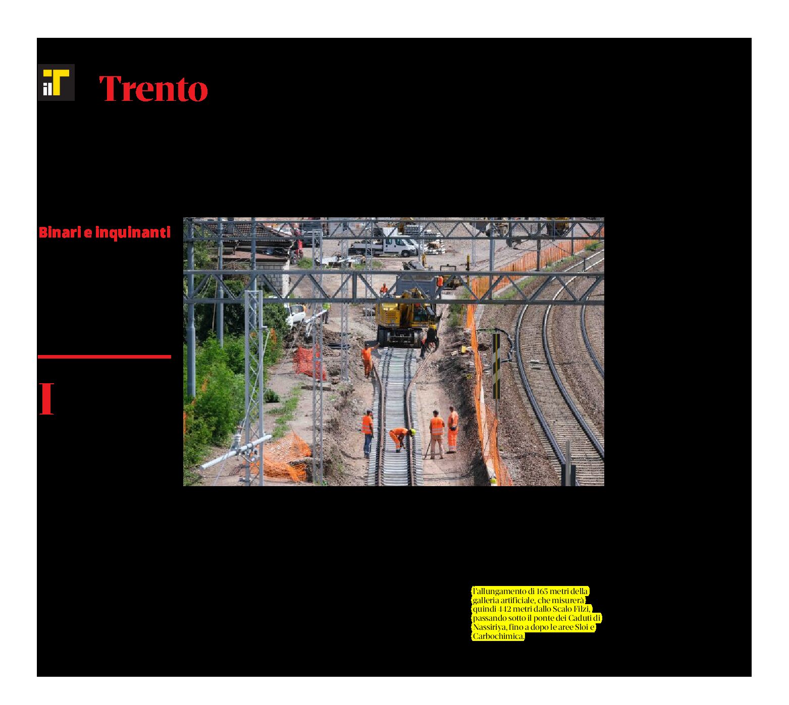Trento, bypass: progetto esecutivo