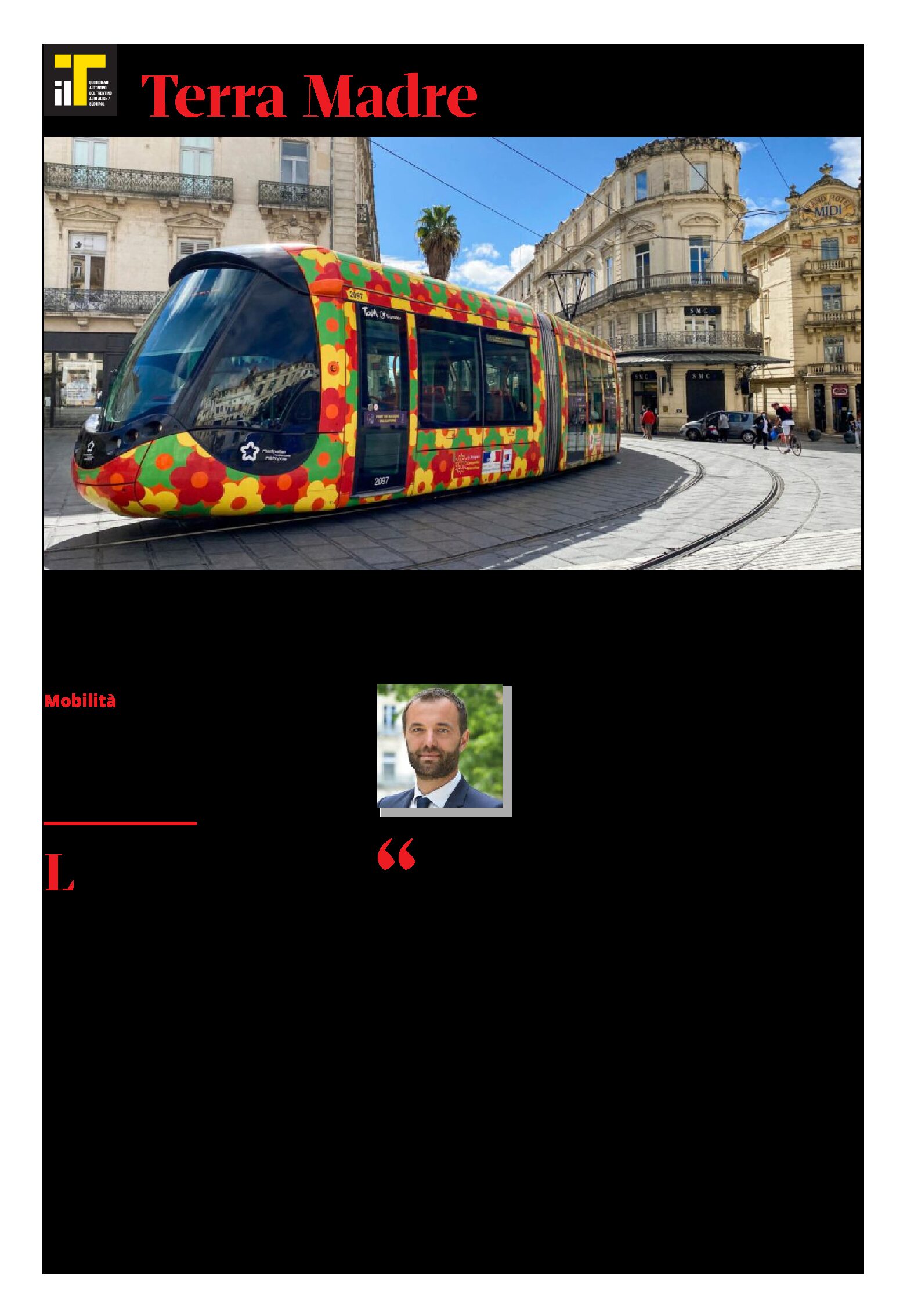 Trasporto pubblico: a Montpellier è gratis. Intervista al sindaco Delafosse