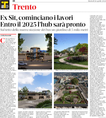 Trento, ex Sit: cominciano i lavori. Entro il 2025 l’hub sarà pronto